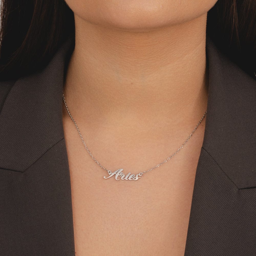 Italic Zodiac Necklace - Image 11