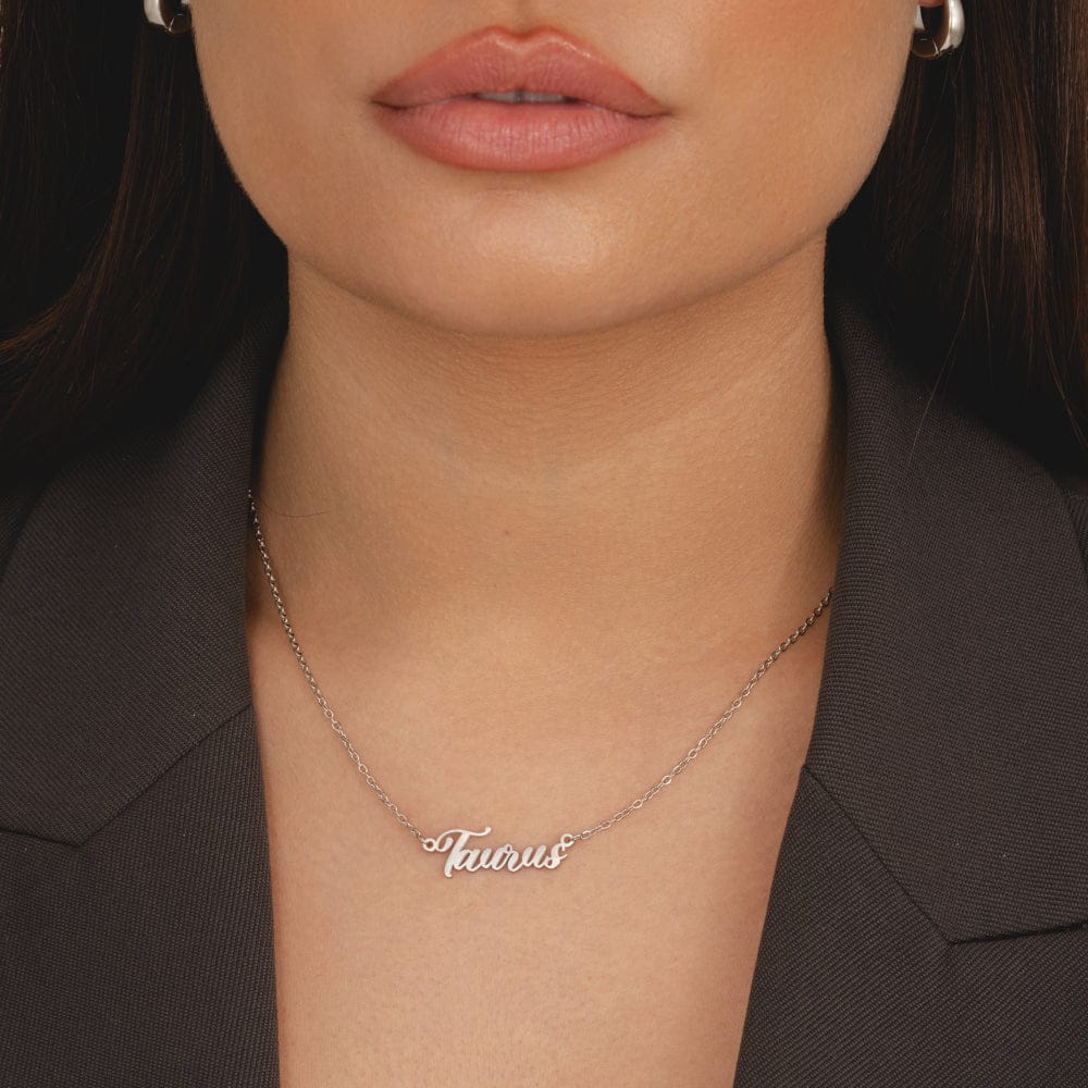 Italic Zodiac Necklace - Image 12