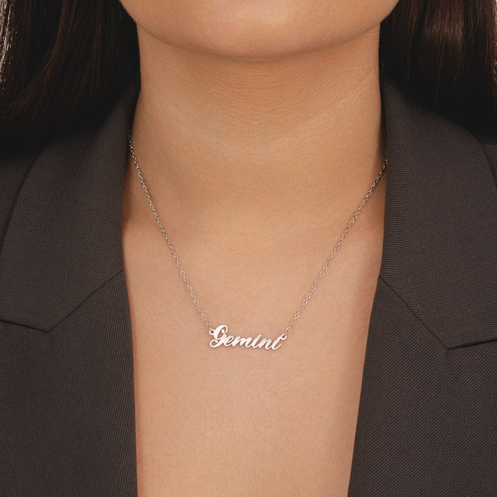 Italic Zodiac Necklace - Image 13