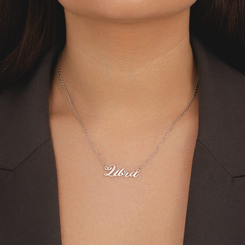Italic Zodiac Necklace - Image 15