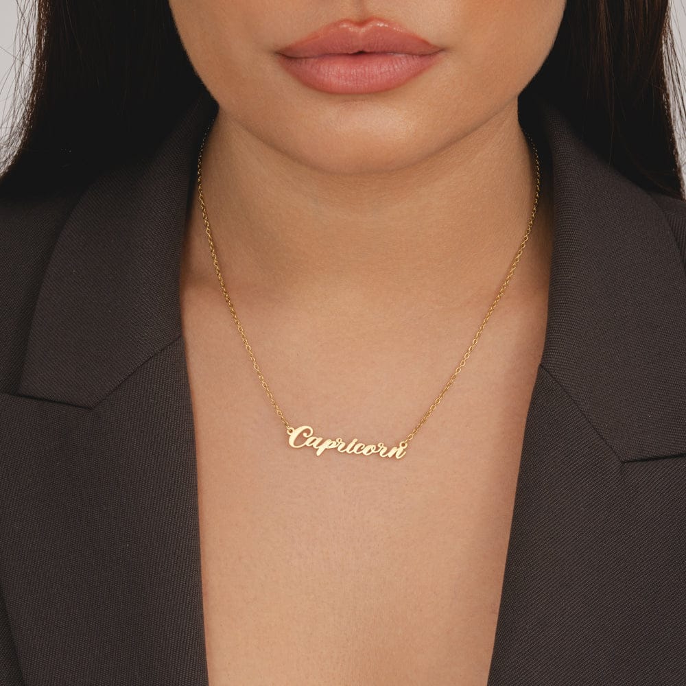 Italic Zodiac Necklace - Image 2