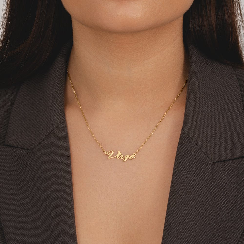 Italic Zodiac Necklace - Image 8