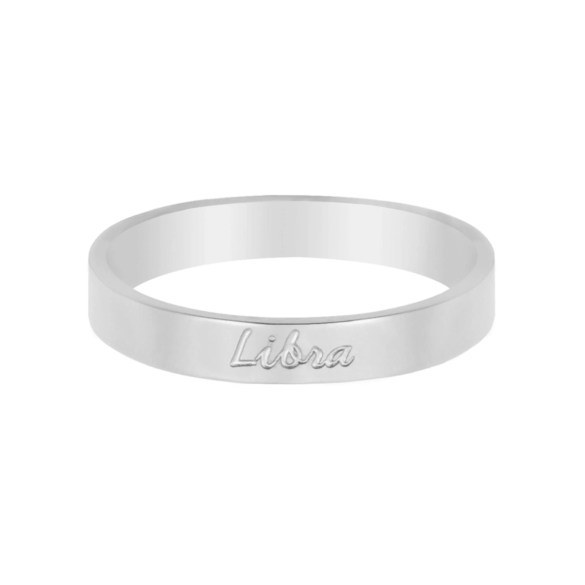 Italic Zodiac Ring Silver - Image 10