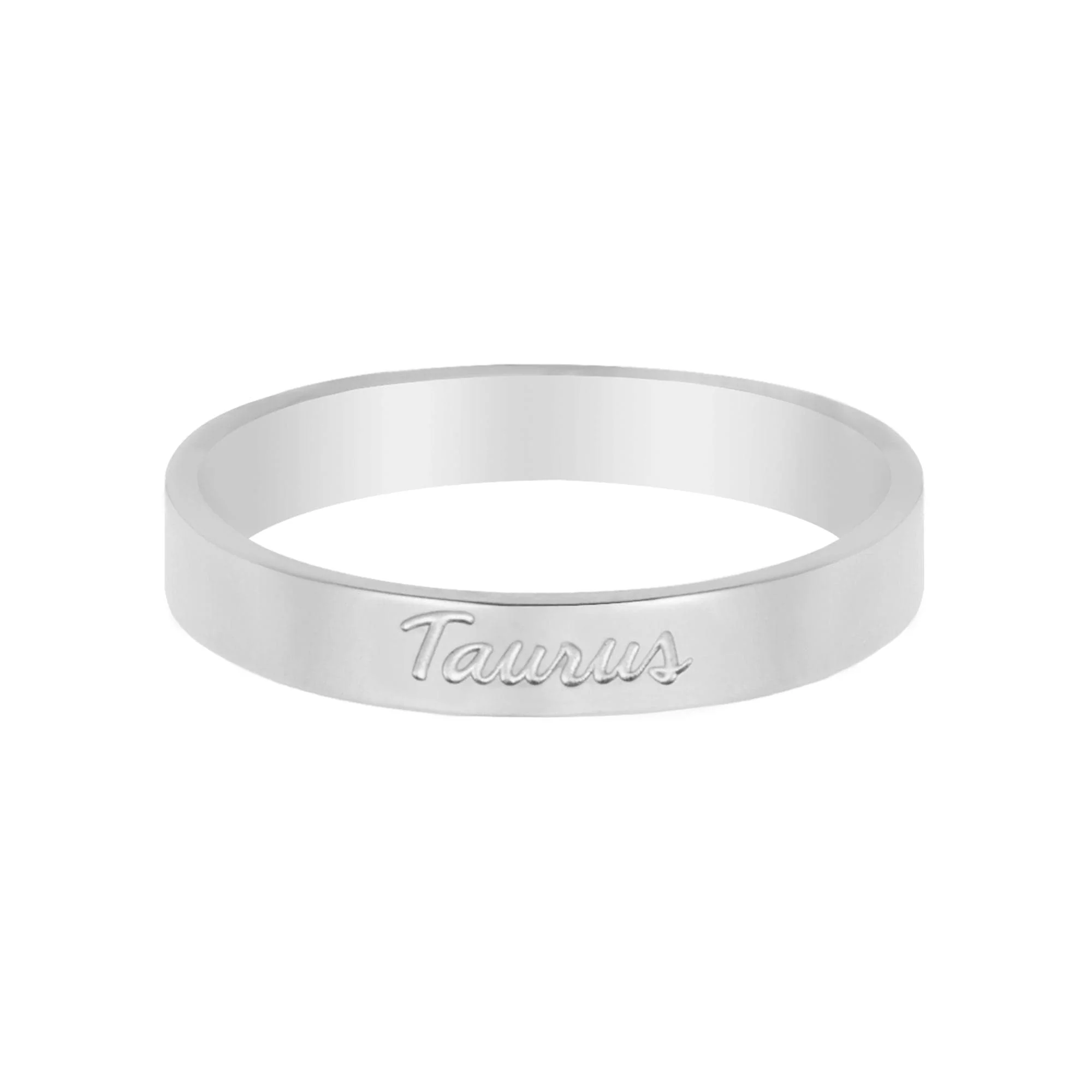 Italic Zodiac Ring Silver - Image 15