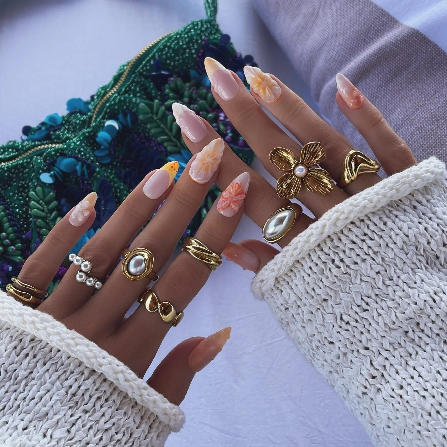 Maeve Pearl Ring - Image 2