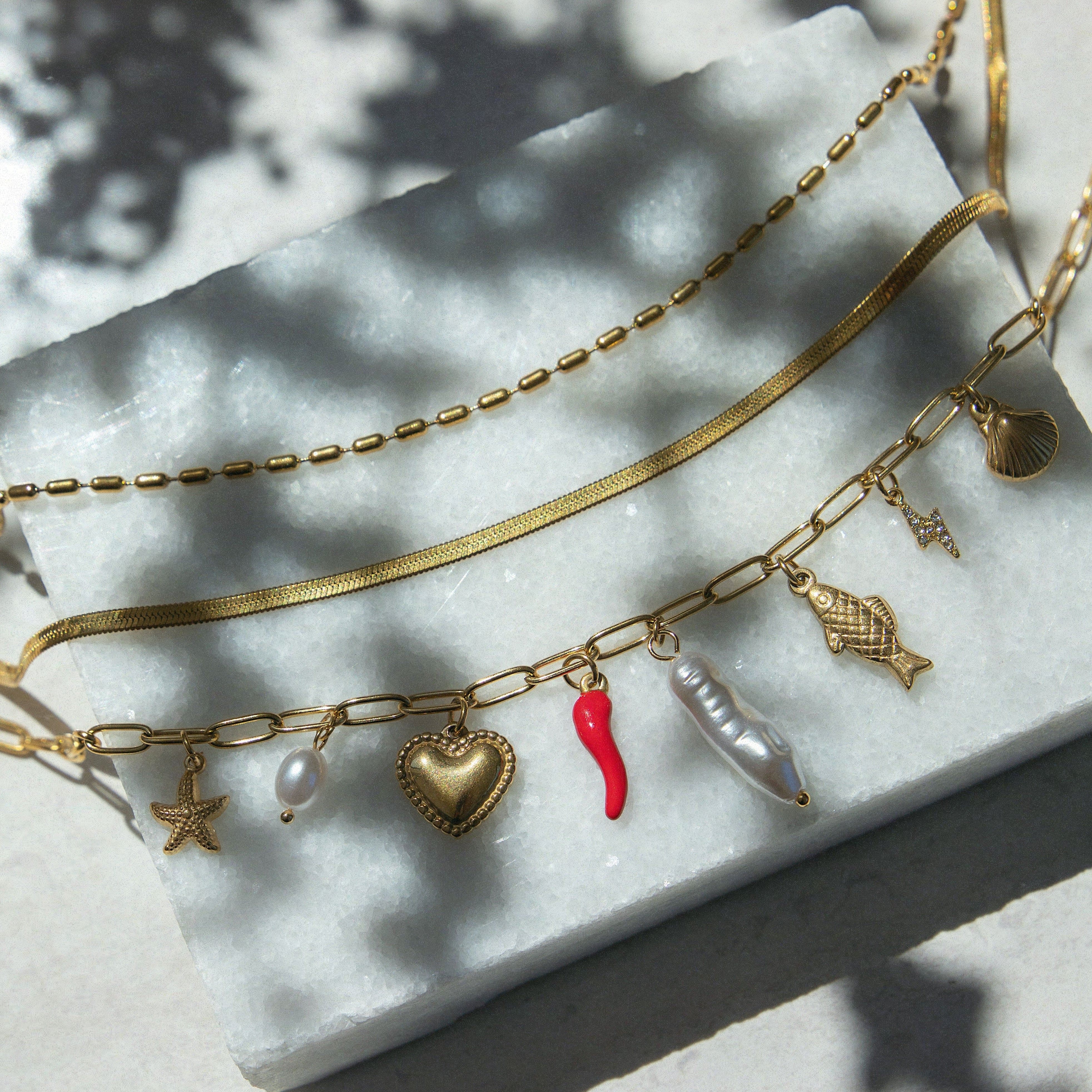 Janette Layered Necklace - Image 3