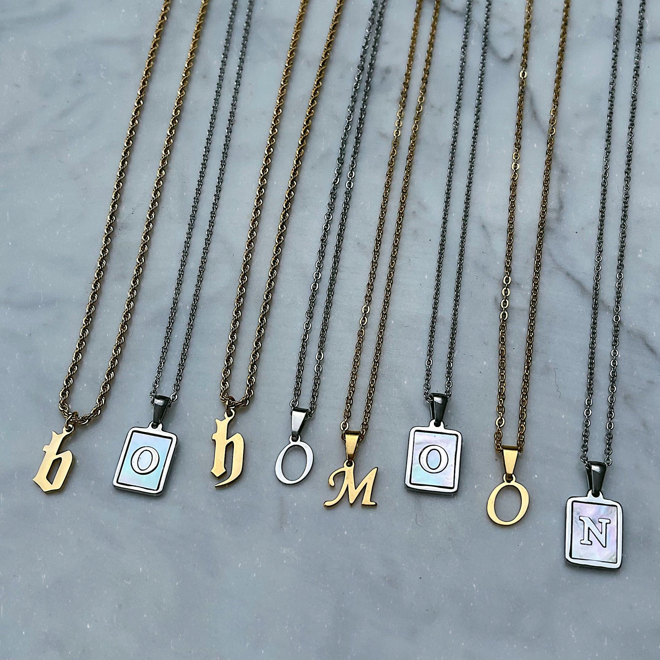 Kelanhi Initial Necklace - Image 8