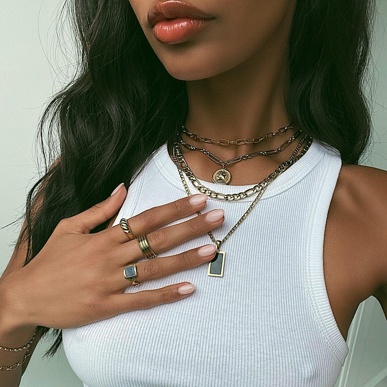 Laila Chunky Figaro Choker / Necklace - Image 8