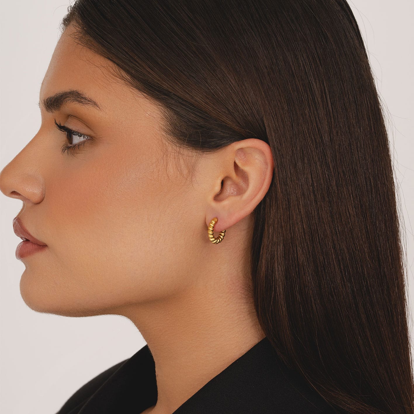 Liberty Hoop Earrings - Image 3