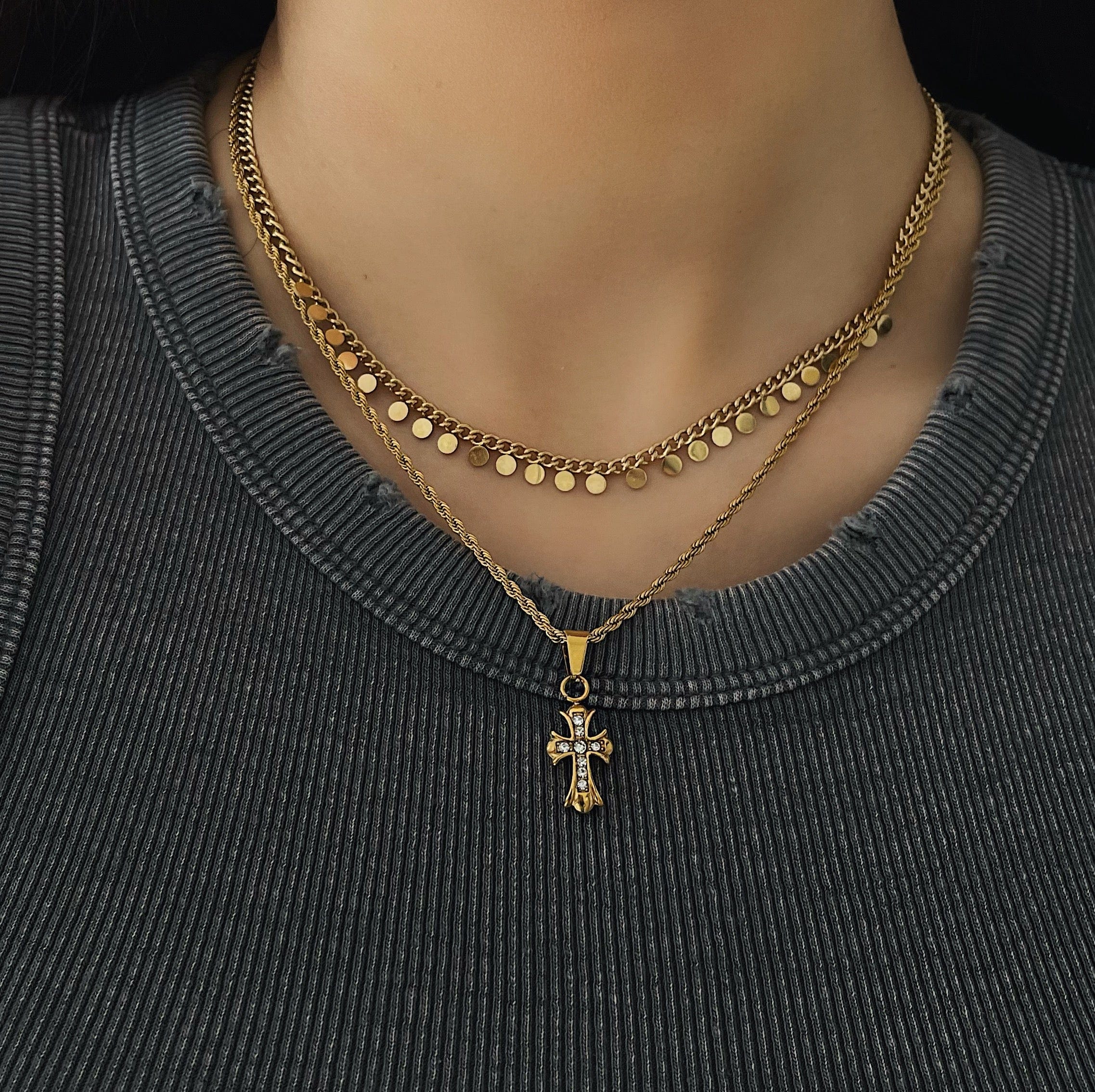 Lillie Cross Necklace - Image 2