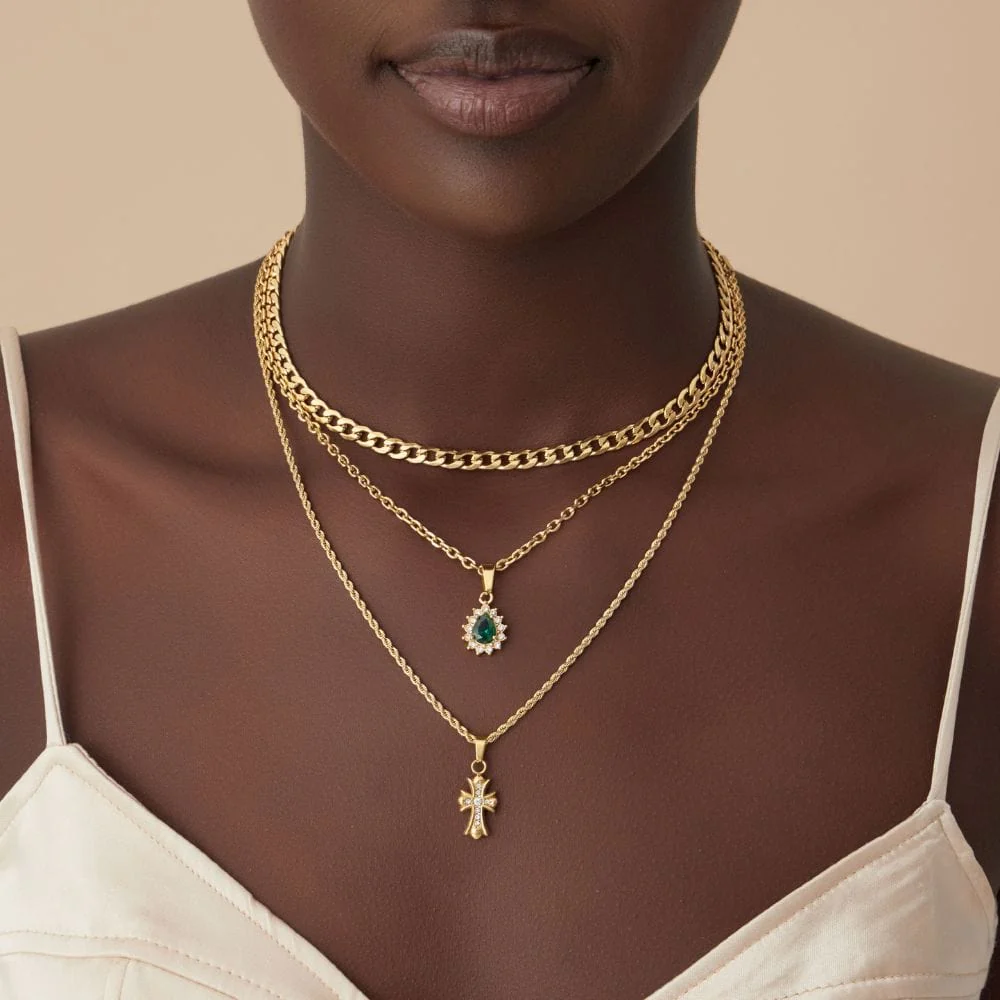 Lillie Cross Necklace - Image 3