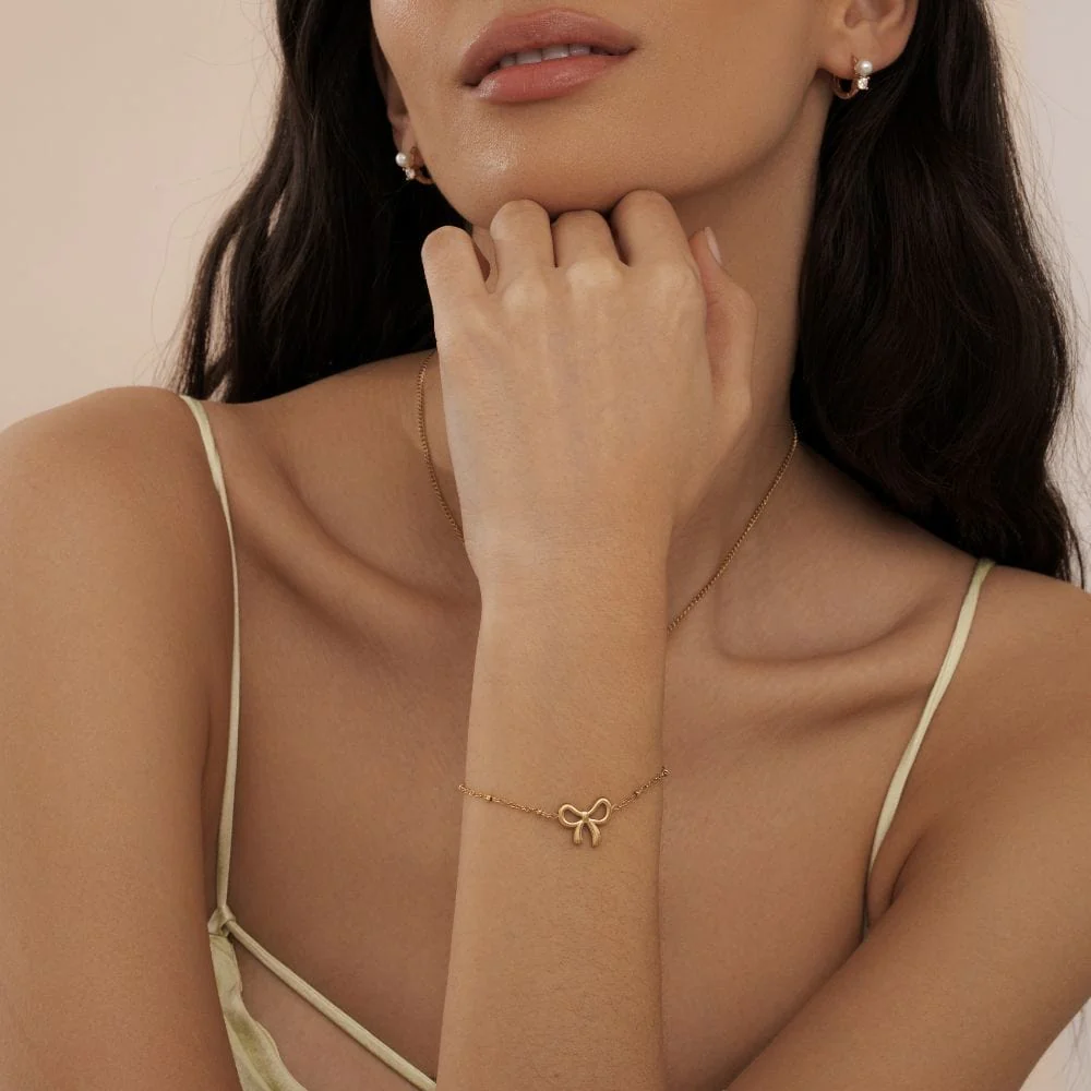 Lyla Bow Bracelet - Image 2