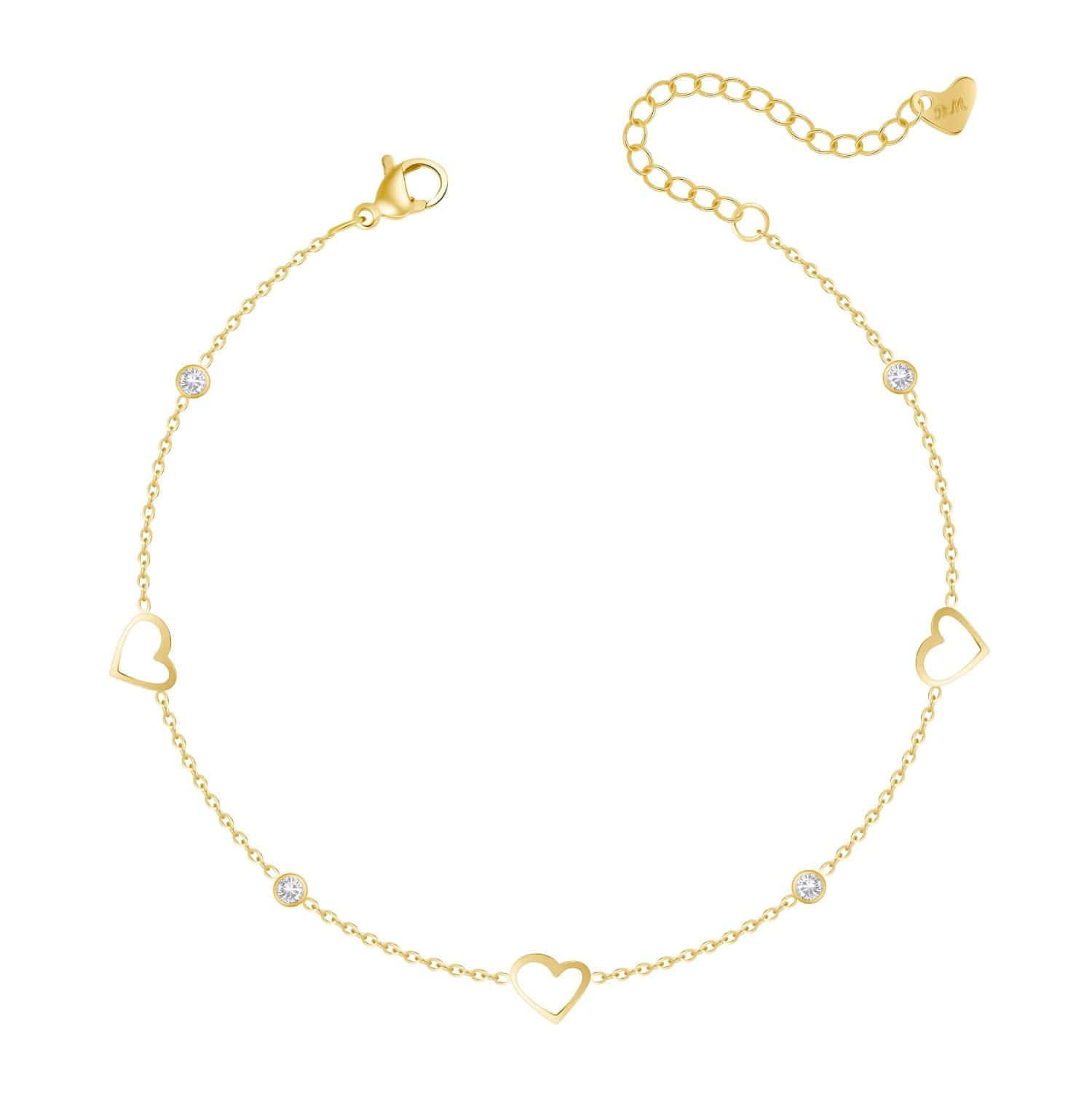 Madelyn Heart Anklet