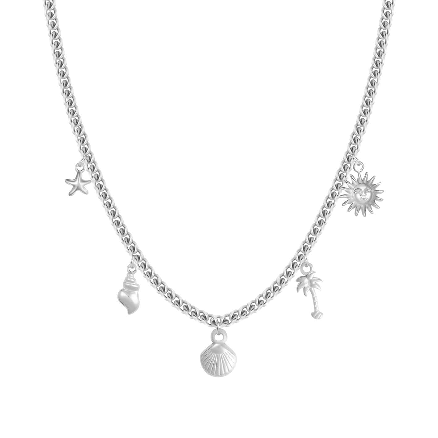 Mediterranean Charm Necklace - Image 4