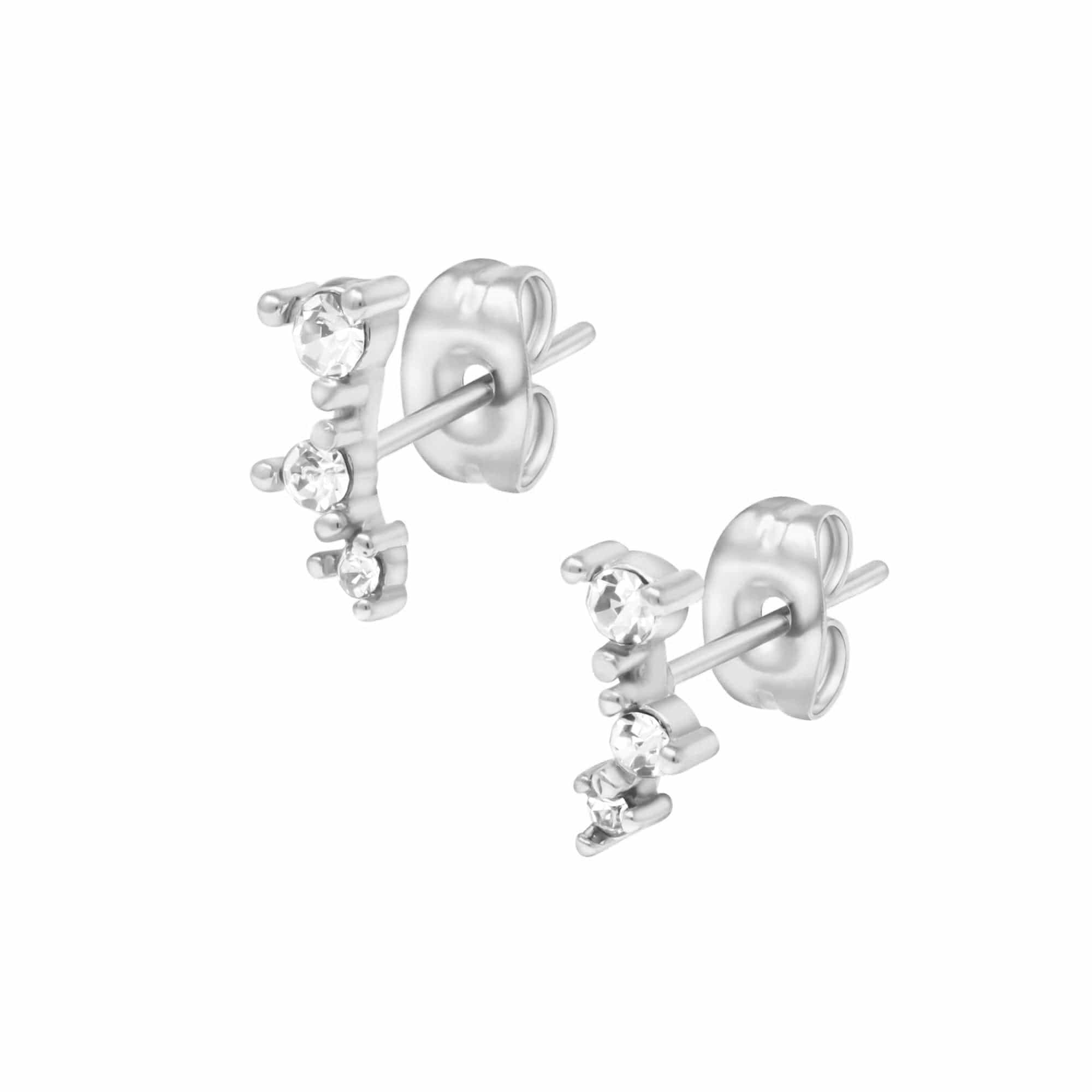 Milan Stud Earrings - Image 4