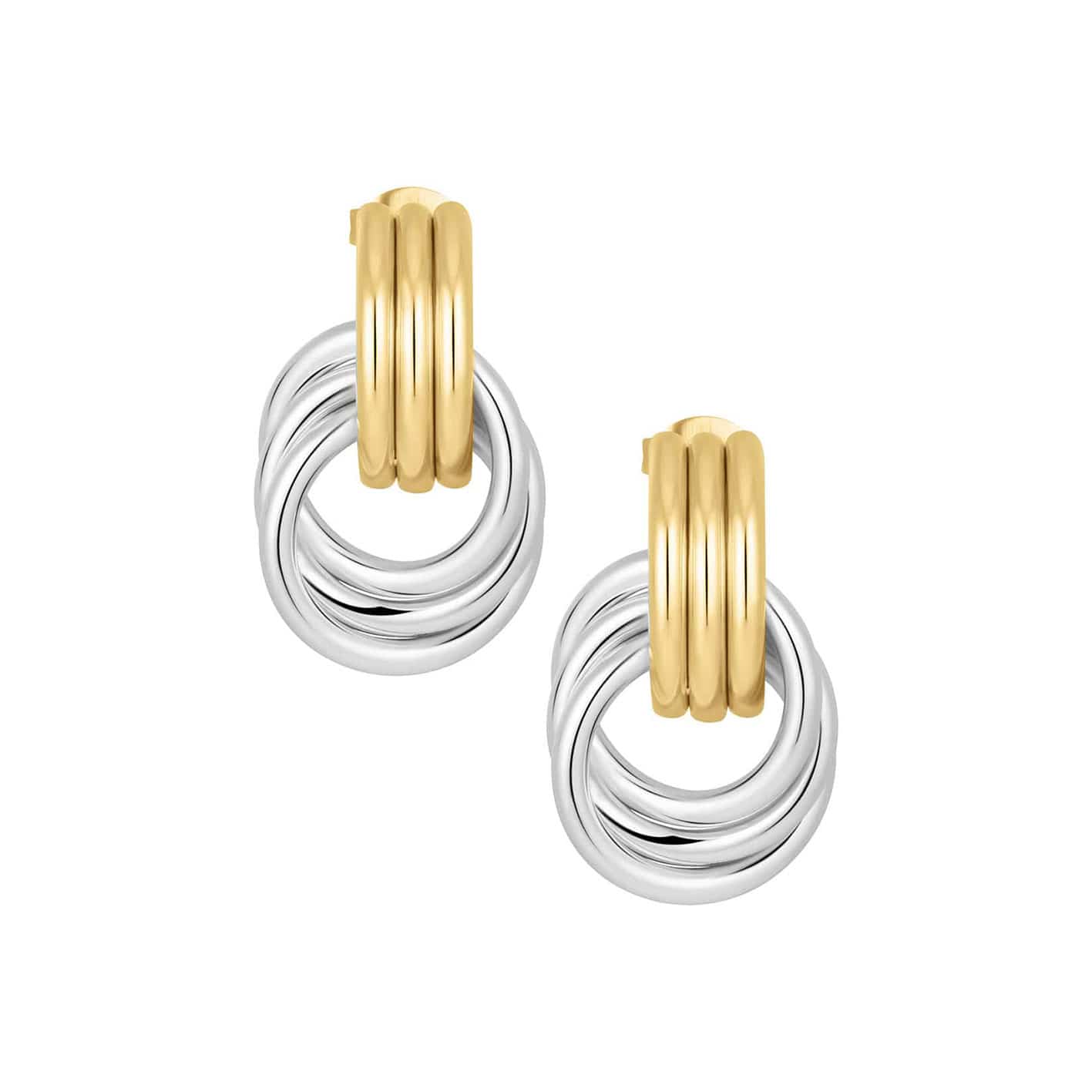Mini Cece Knot Stud Earrings - Image 4
