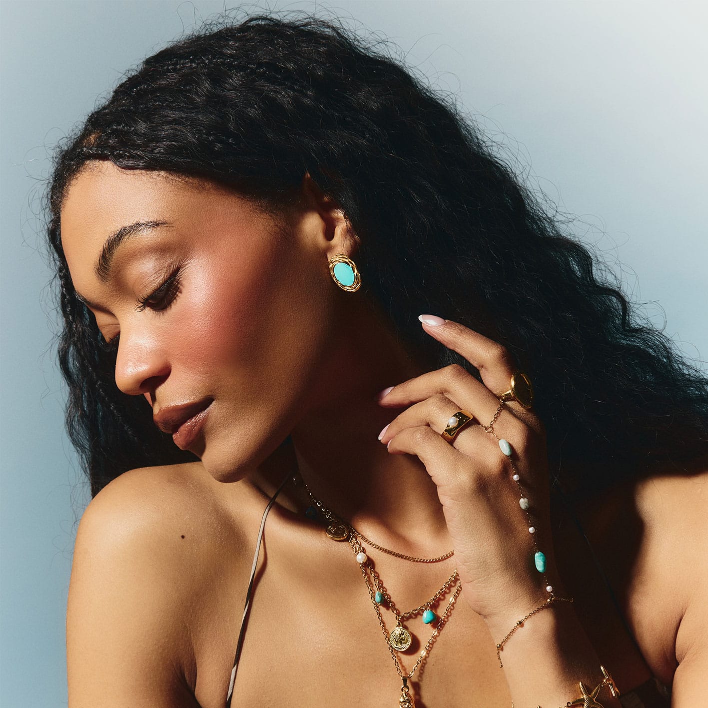 Myth Stud Earrings - Image 3
