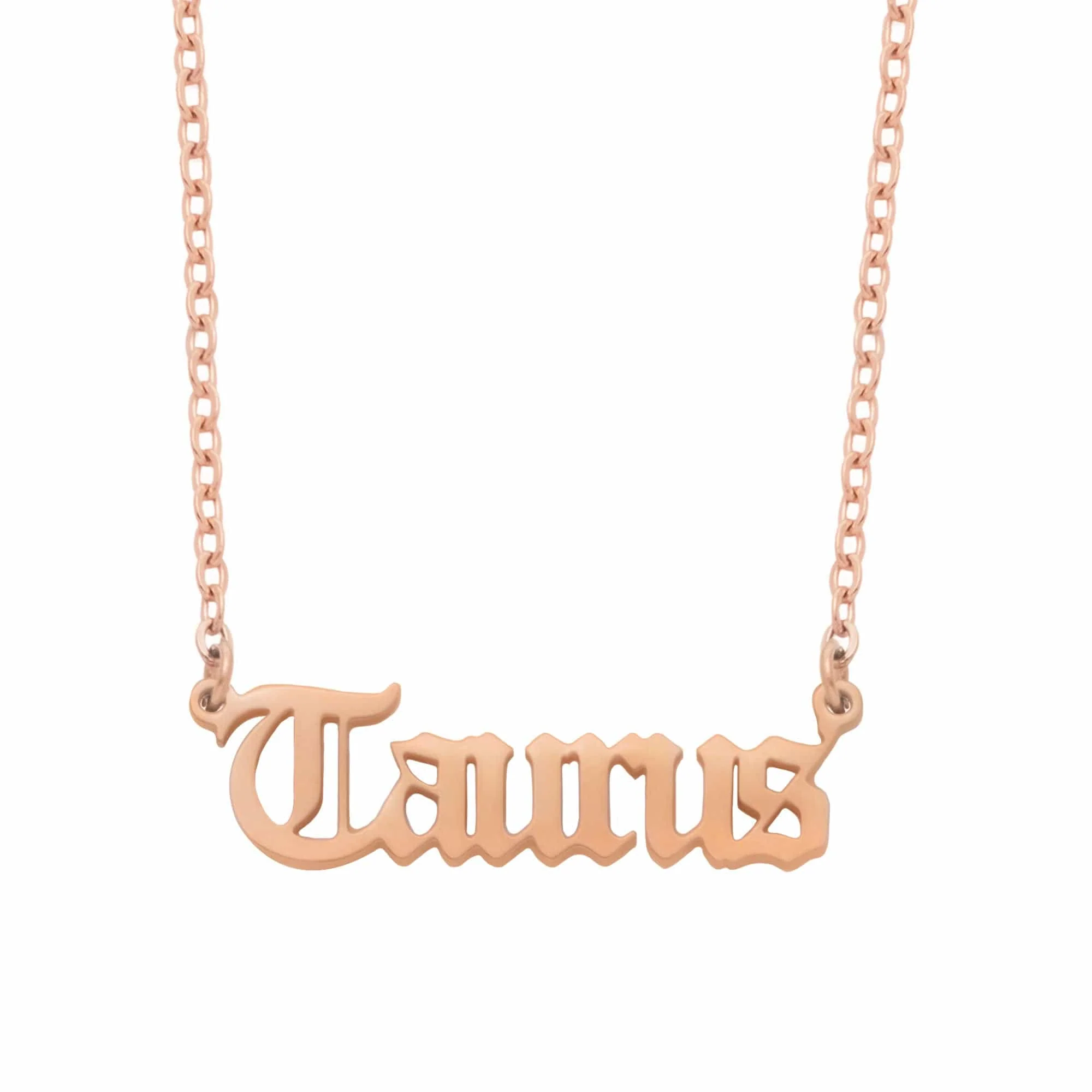 Old English Zodiac Necklace - Image 34