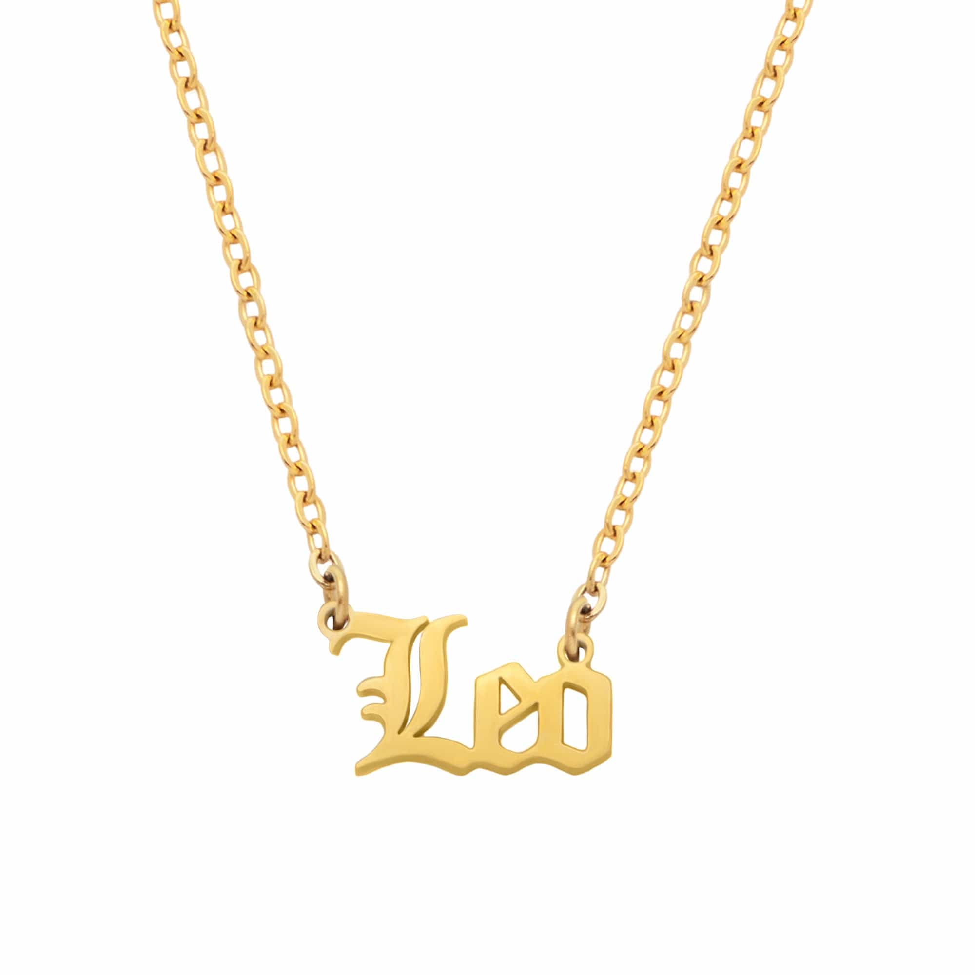 Old English Zodiac Necklace - Image 40