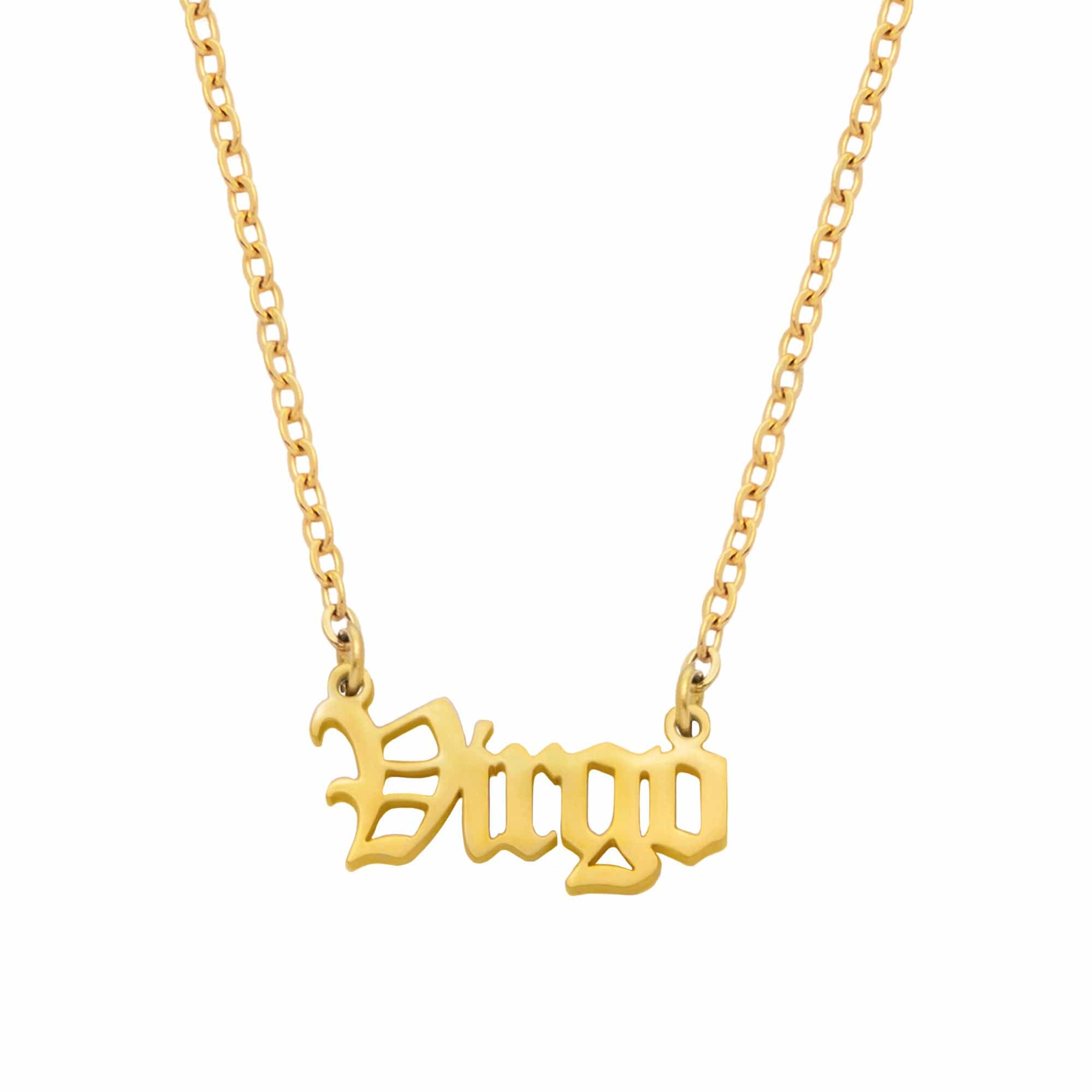 Old English Zodiac Necklace - Image 57