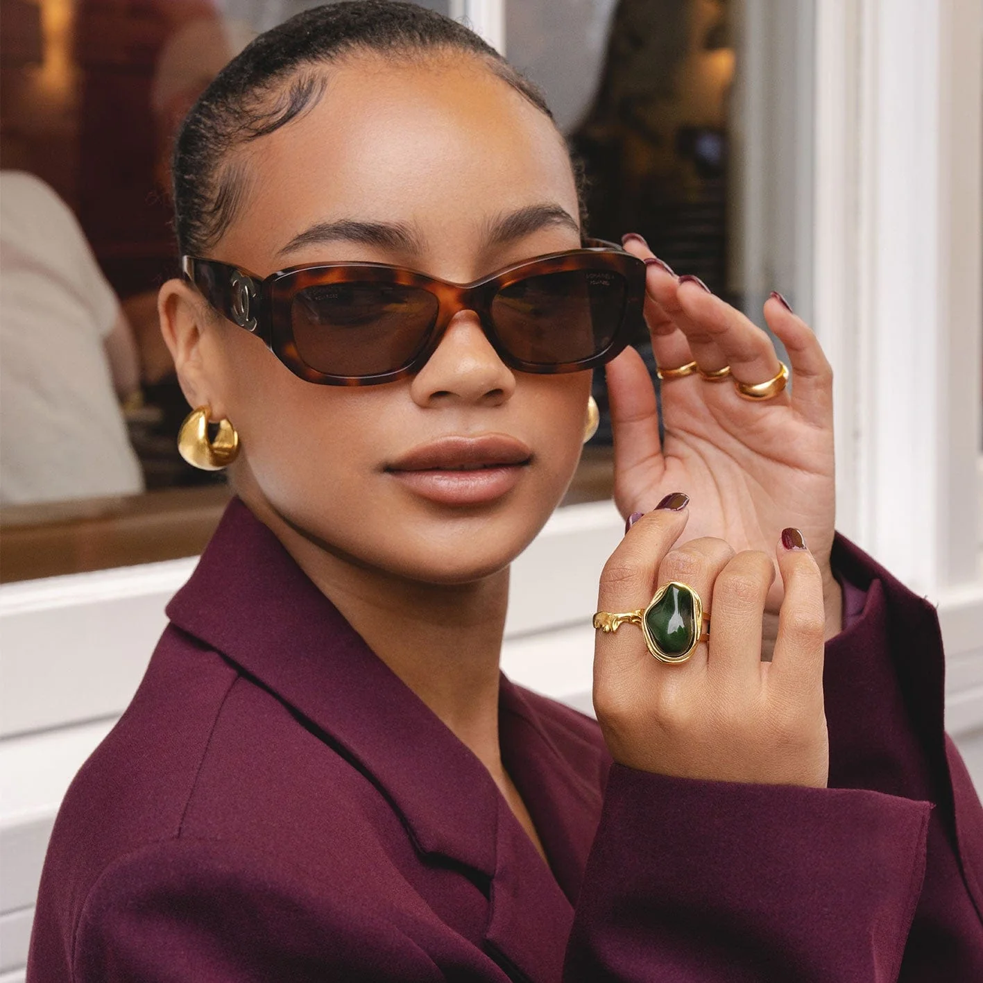Java Hoop Earrings - Image 2
