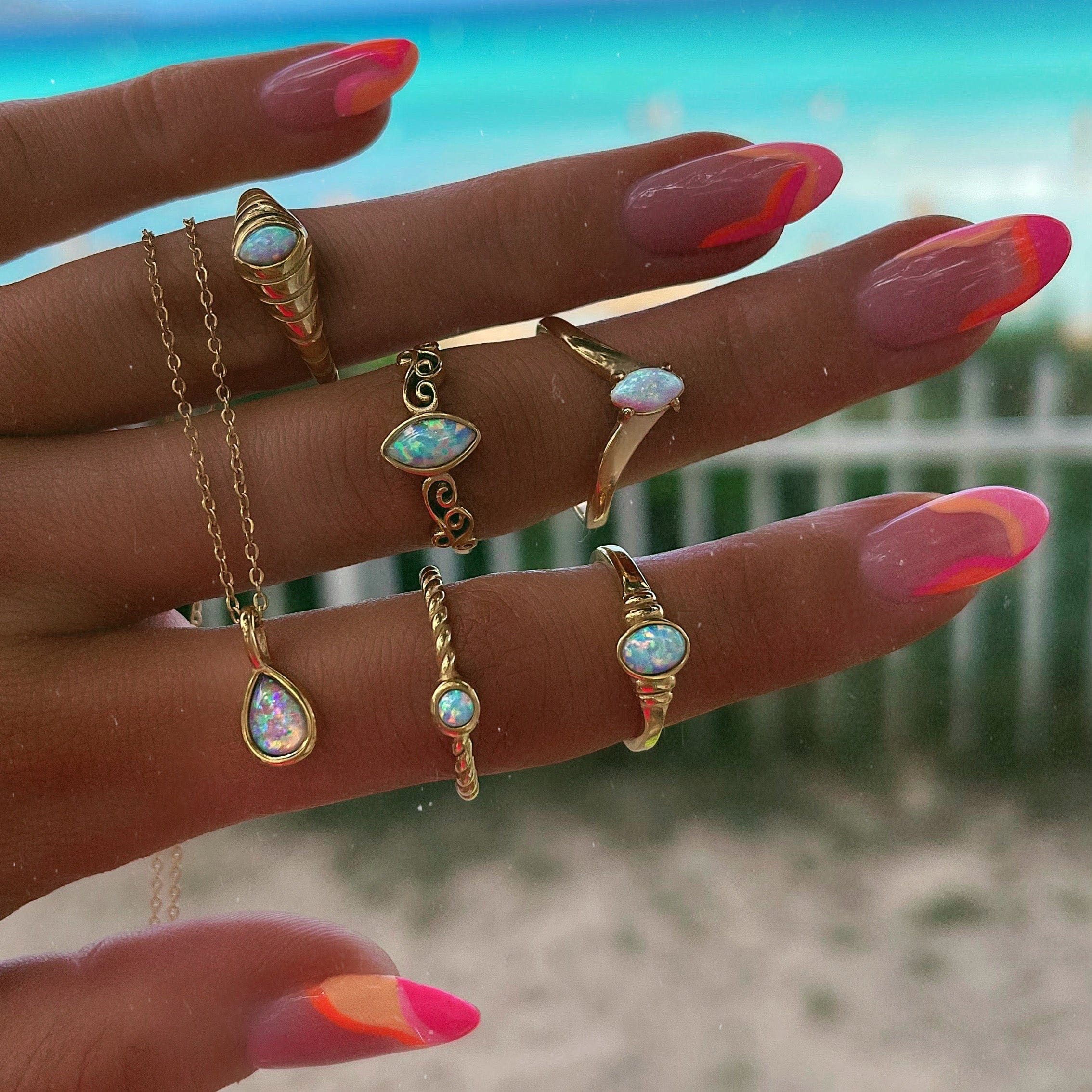 Orla Opal Necklace - Image 11