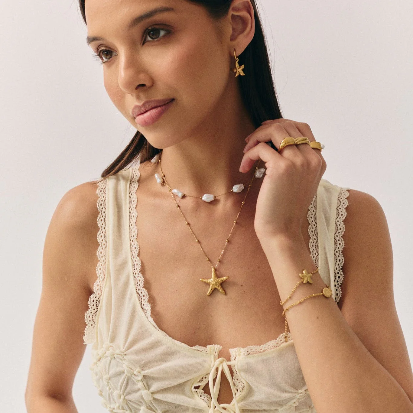 Palila Starfish Necklace - Image 12