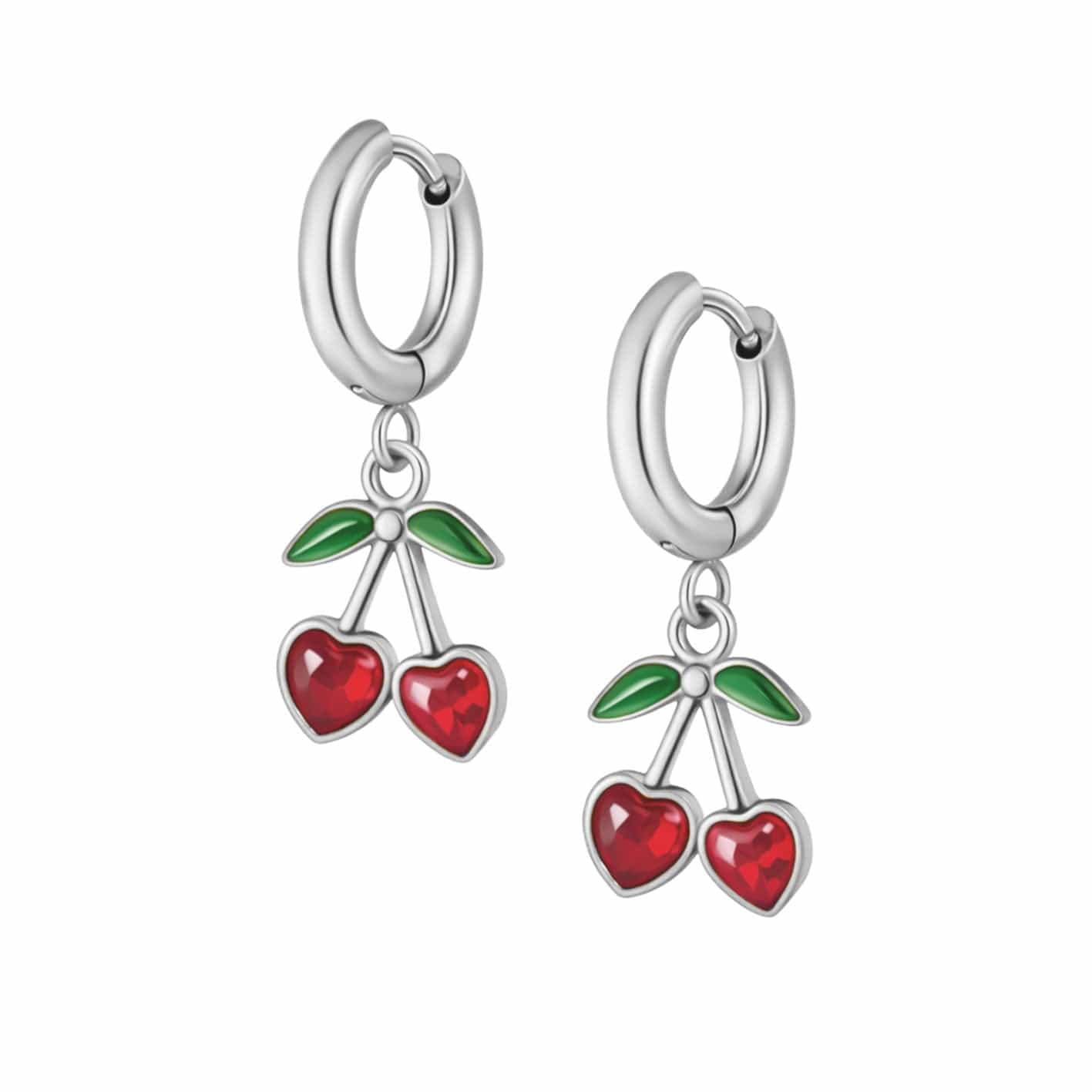 Rouge Hoop Earrings - Image 6