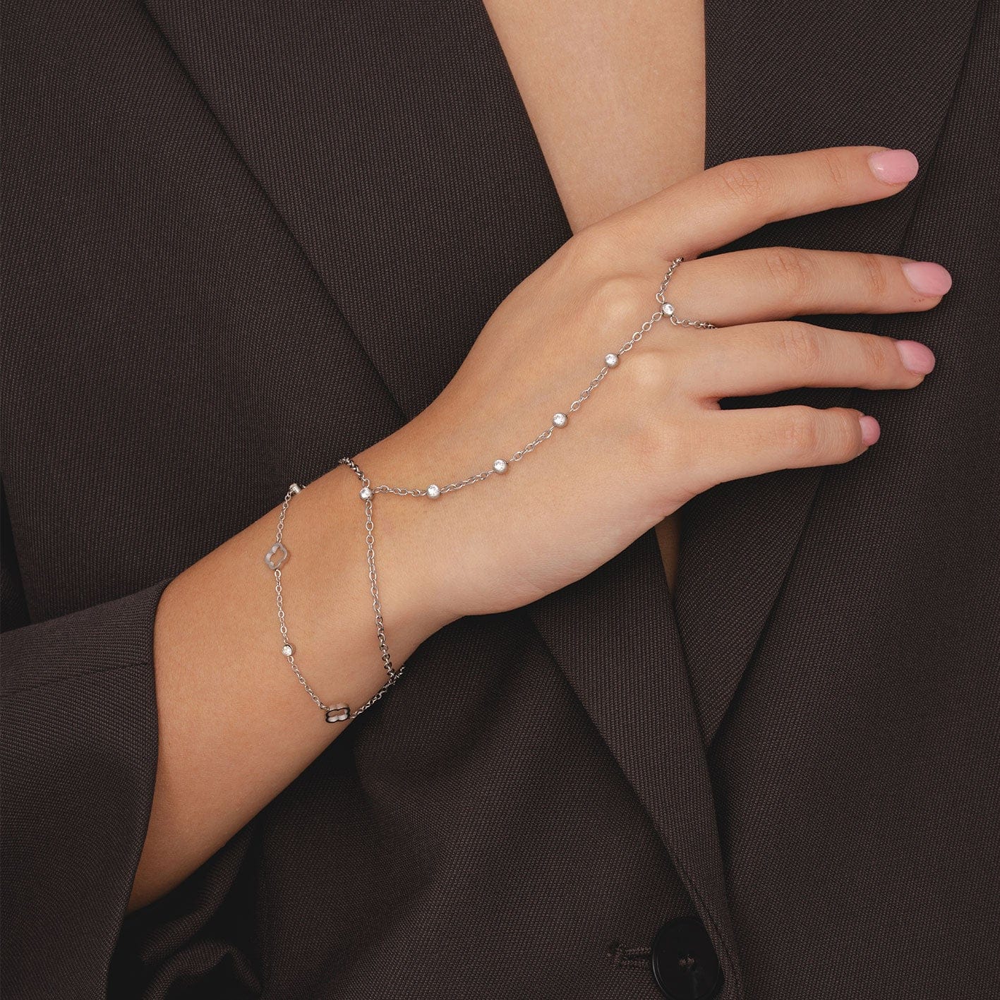 Sammie Hand Chain Bracelet - Image 4