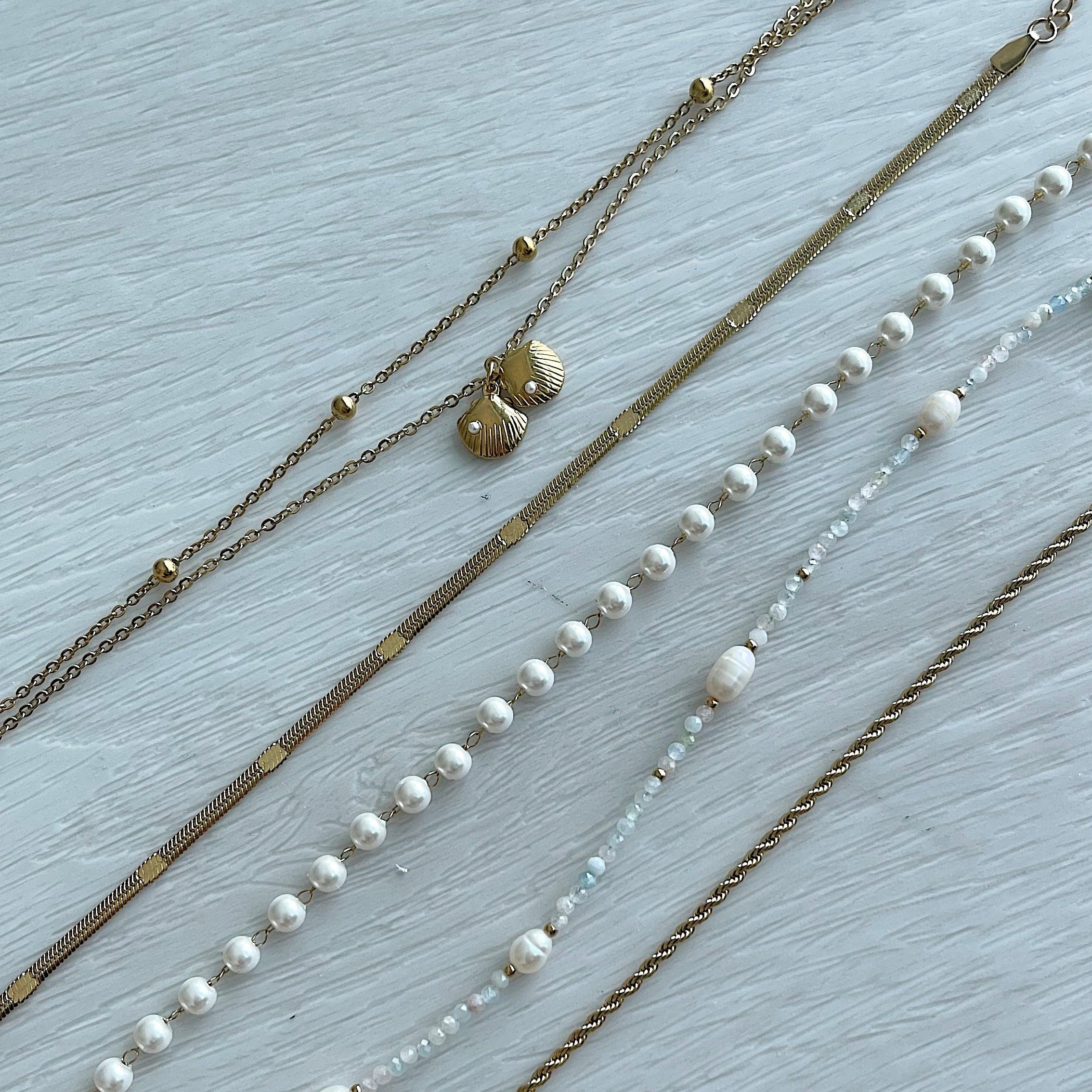 Seashell Double Anklet - Image 6