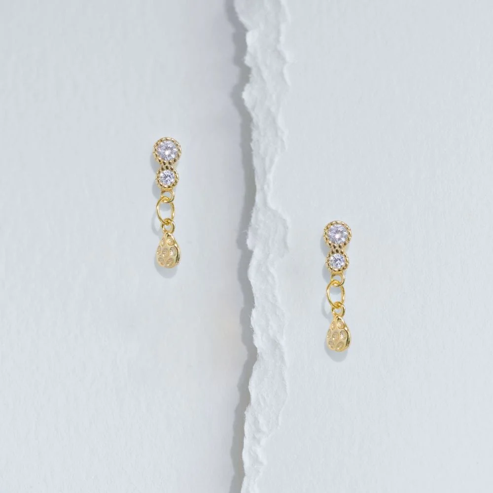 Serene Stud Earrings - Image 2