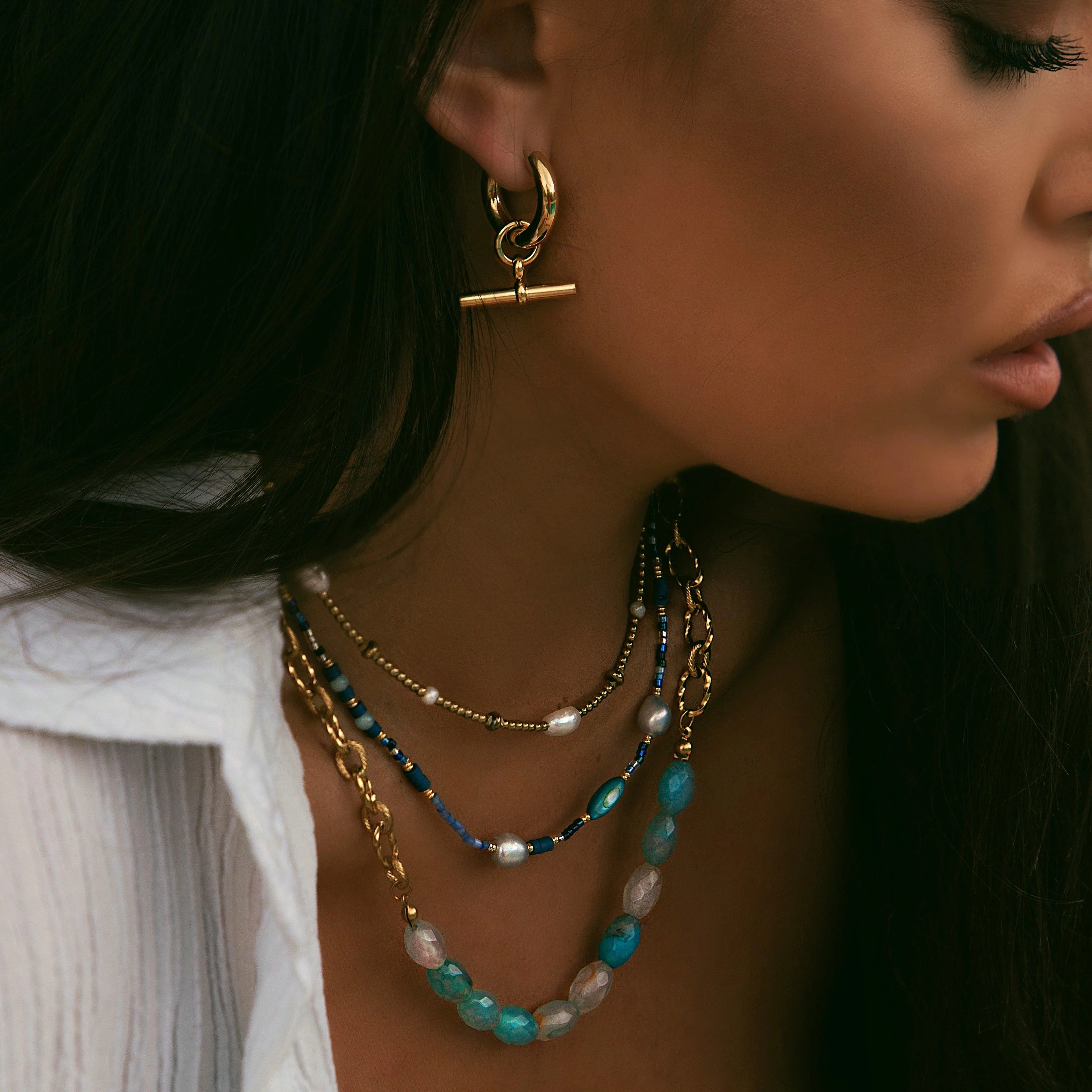 Set Sail Hoop Earrings - Image 4