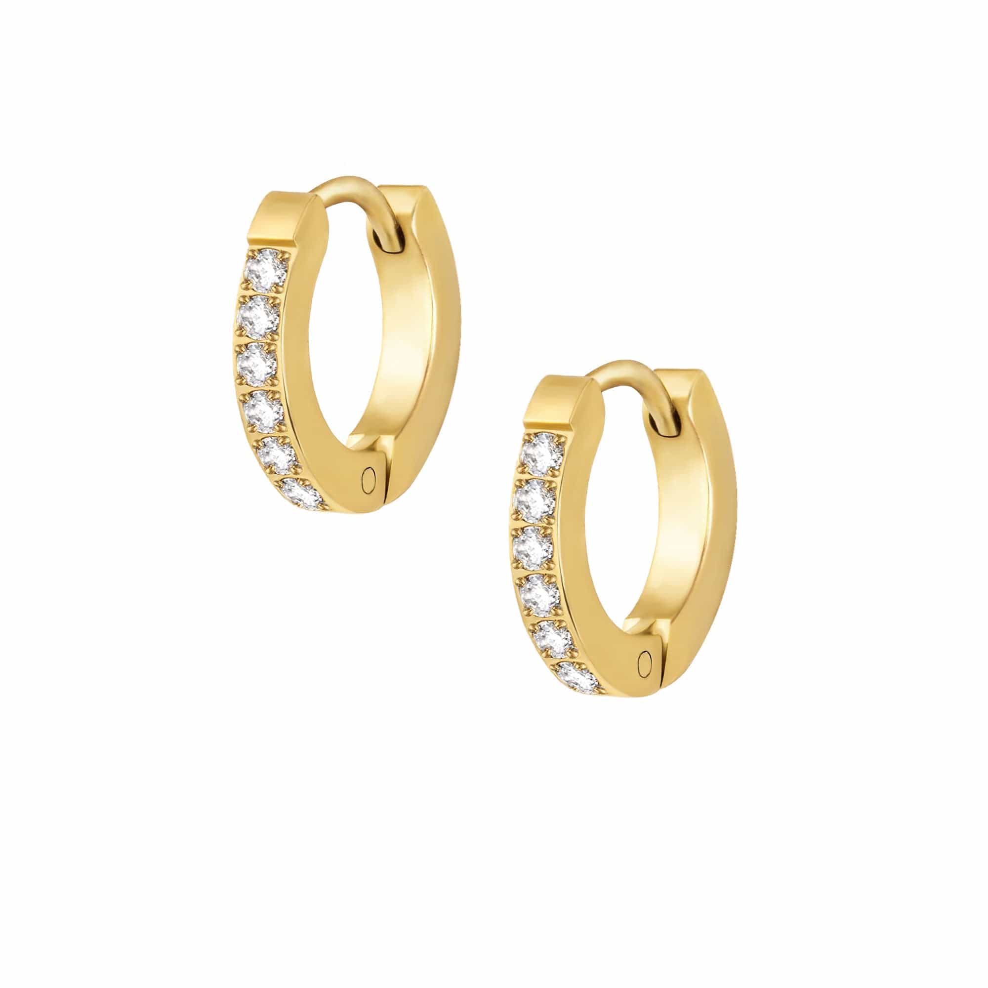 Spring Hoop Earrings