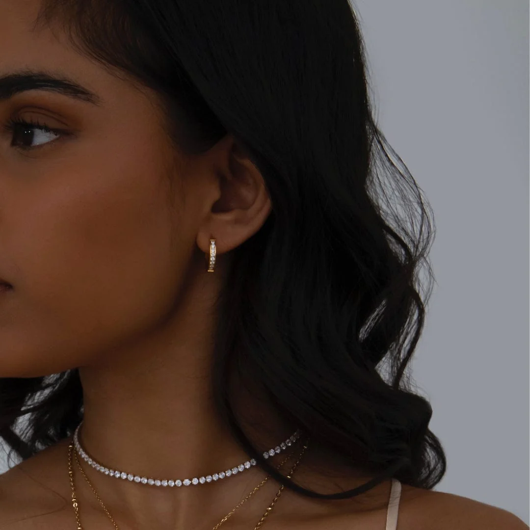 Spring Hoop Earrings - Image 3
