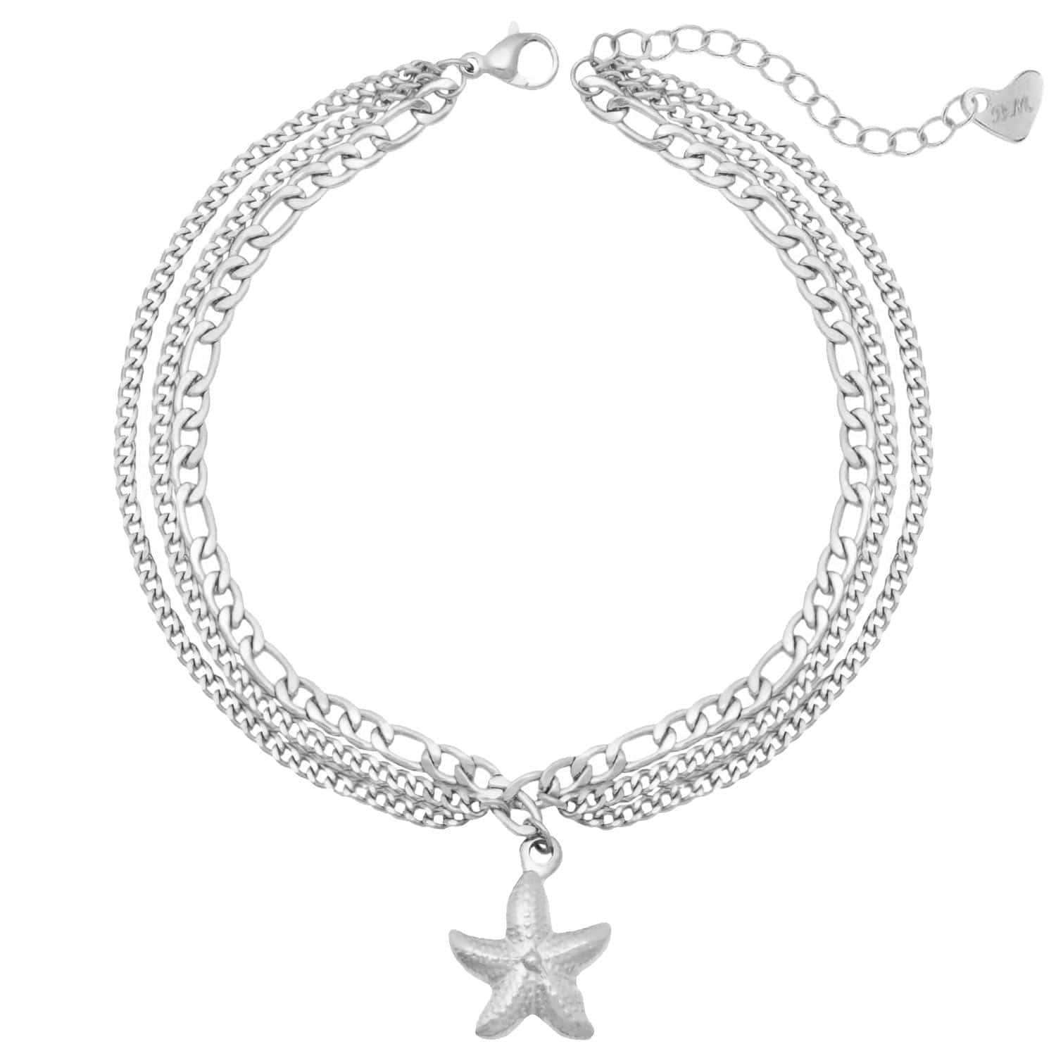 Starfish Triple Anklet - Image 4