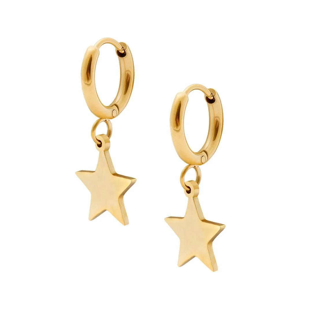 Stargirl Hoop Earrings