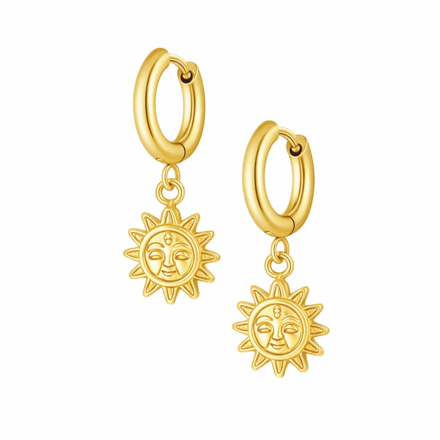 Sydney Sun Hoop Earrings
