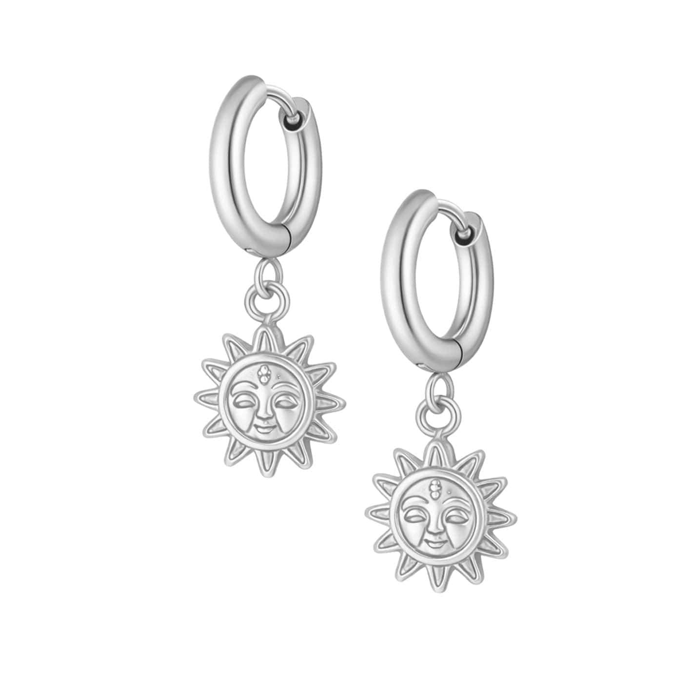 Sydney Sun Hoop Earrings - Image 4
