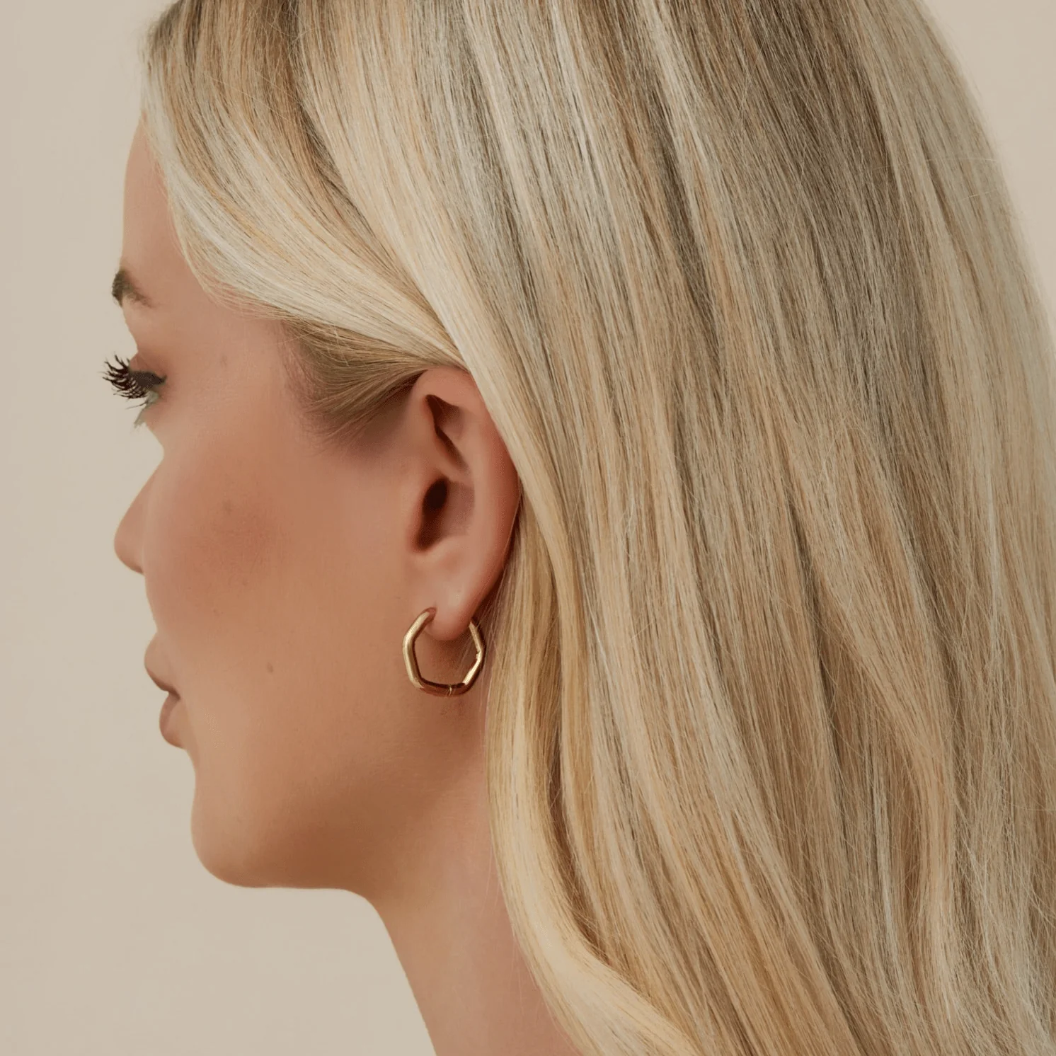 Taylor Hoop Earrings - Image 2