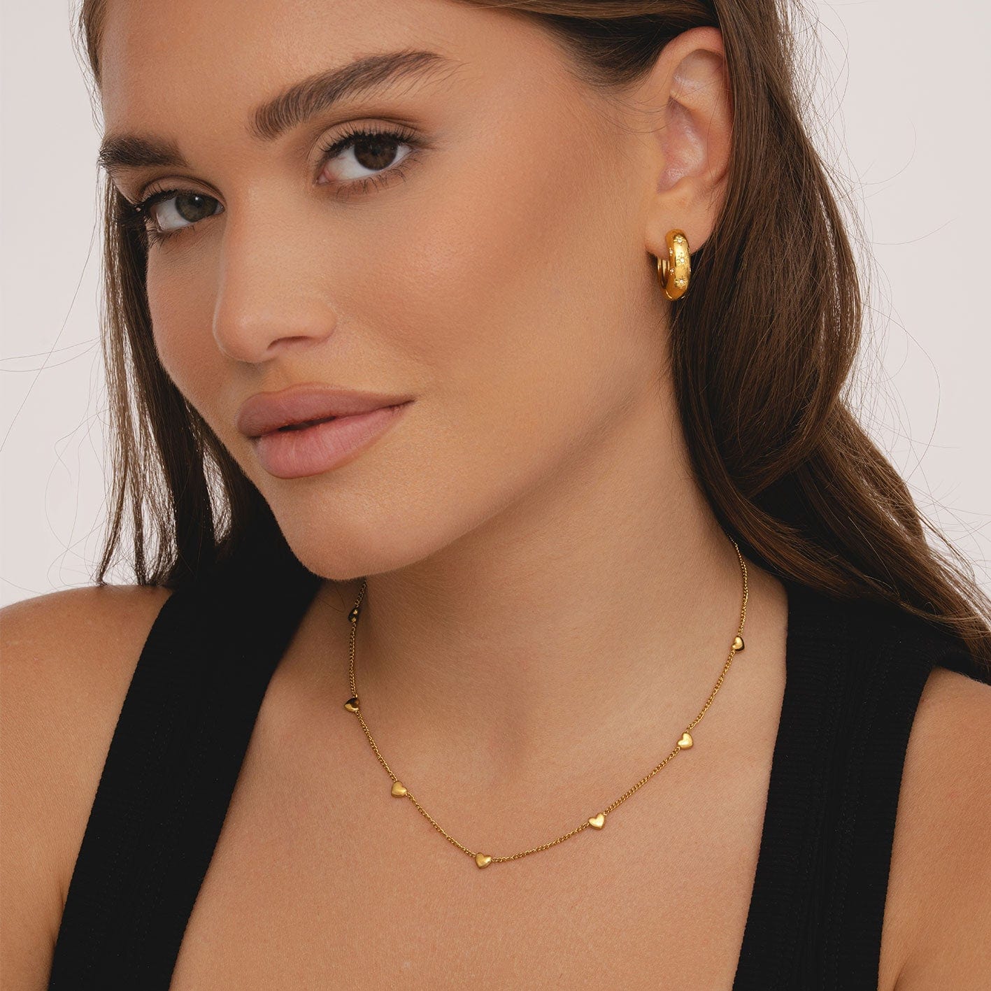 Vega Star Hoop Earrings - Image 5