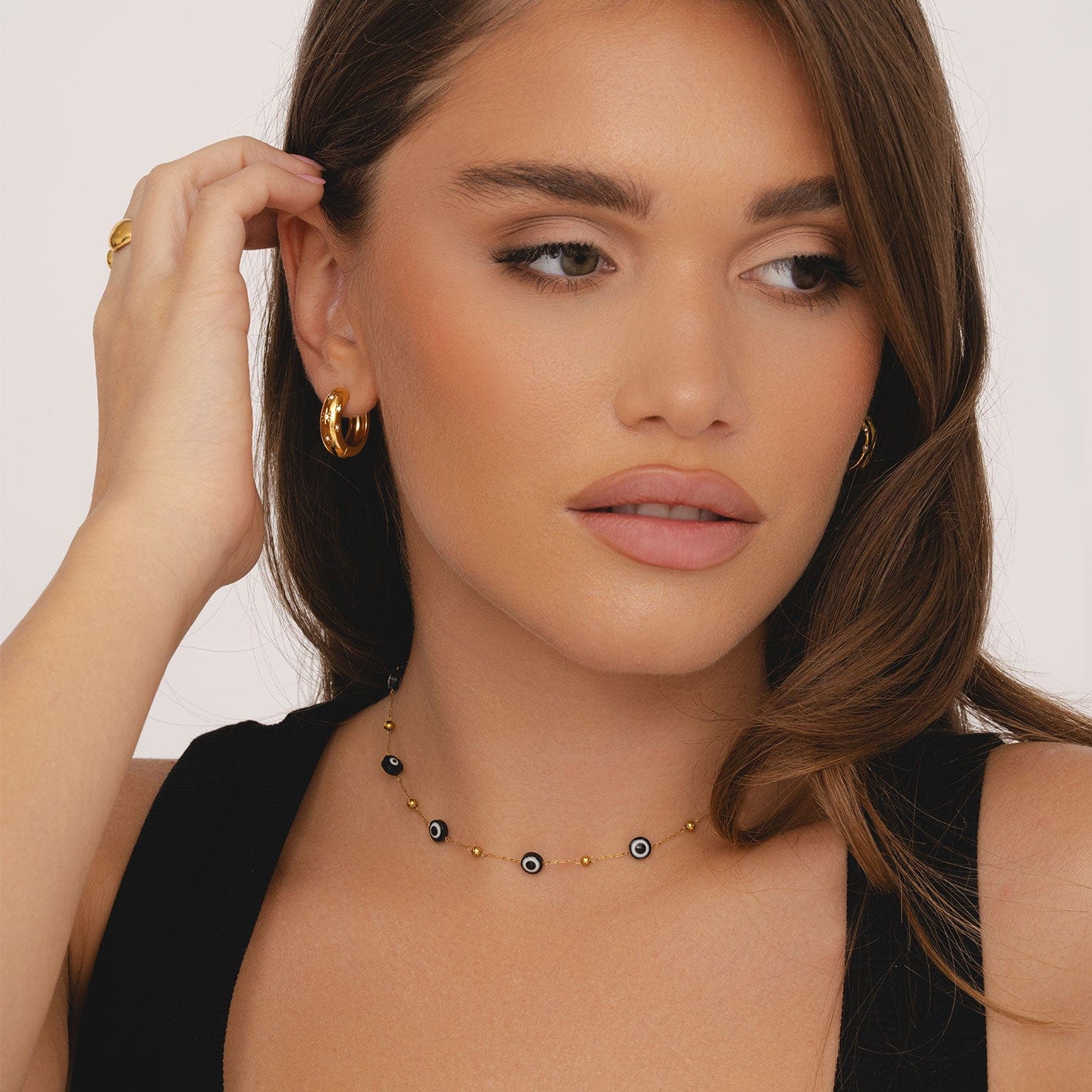 Vega Star Hoop Earrings - Image 6