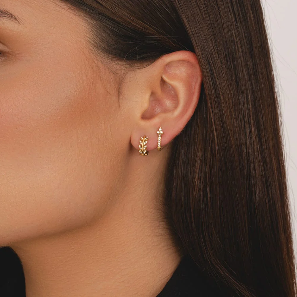 Lily Hoop Earrings - Image 2