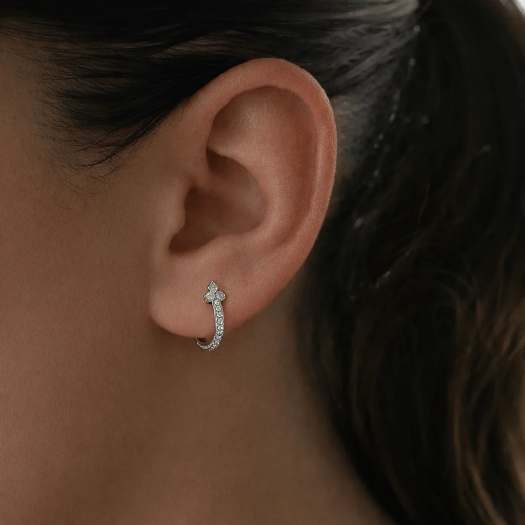 Victoria Hoop Earrings - Image 3