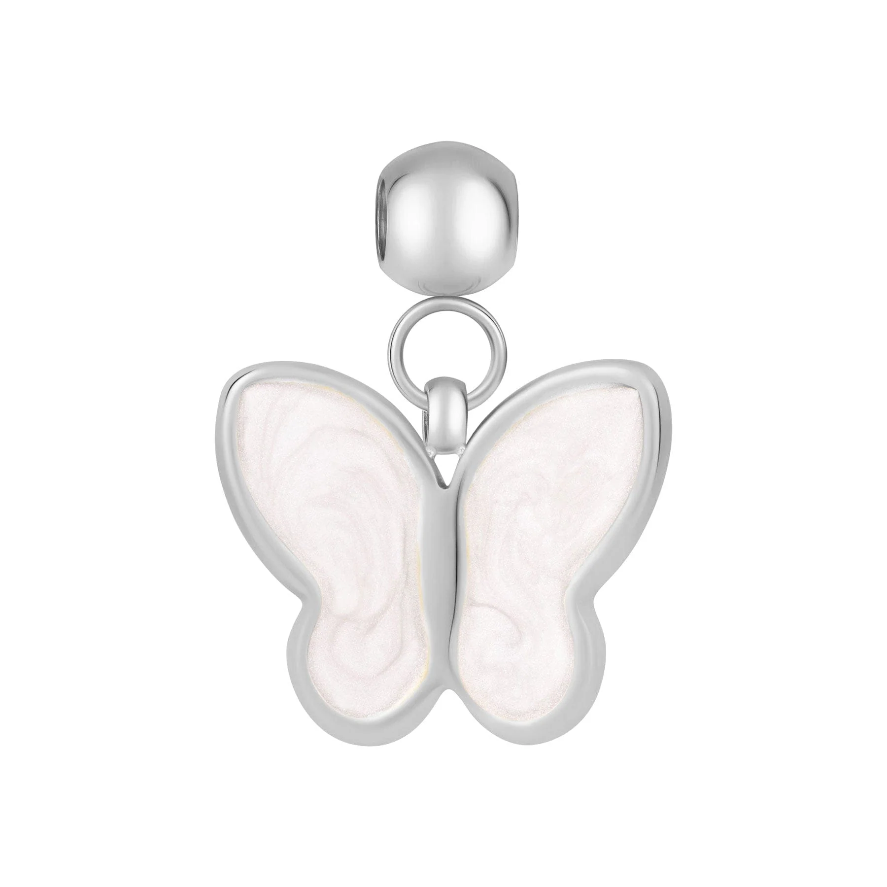White Butterfly Charm - Image 4